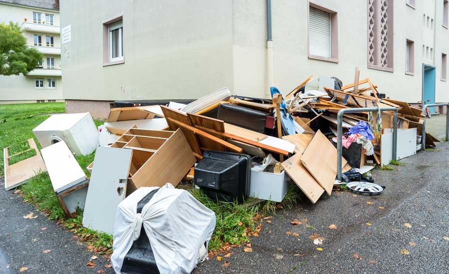 sewa lori pindah rumah, disposal